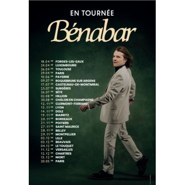Affiche Tournée